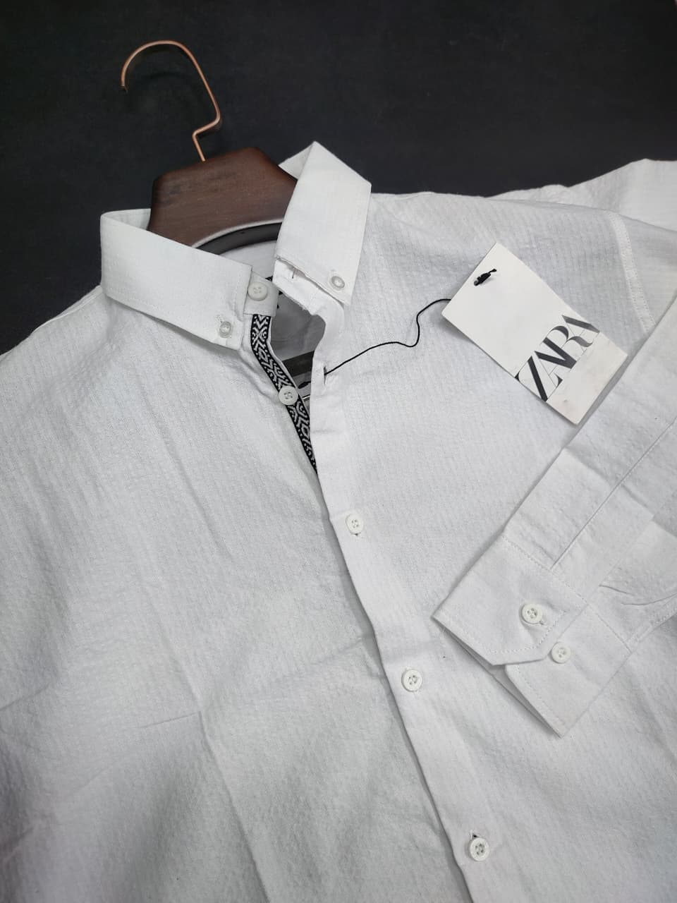 Desert Wanderer Striped Linen Shirt