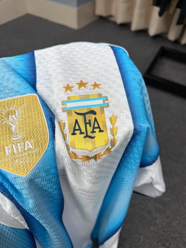 Argentina 2022 FIFA World Champions Home Jersey – Adidas Authentic Player Version