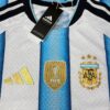 Argentina 2022 FIFA World Champions Home Jersey – Adidas Authentic Player Version