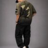 OnGreed — Oversized Crow Tee | Olive-to-Black Wash